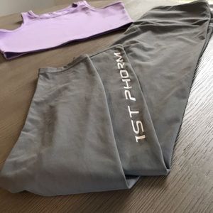 *Never worn 1st Phorm leggings • steel